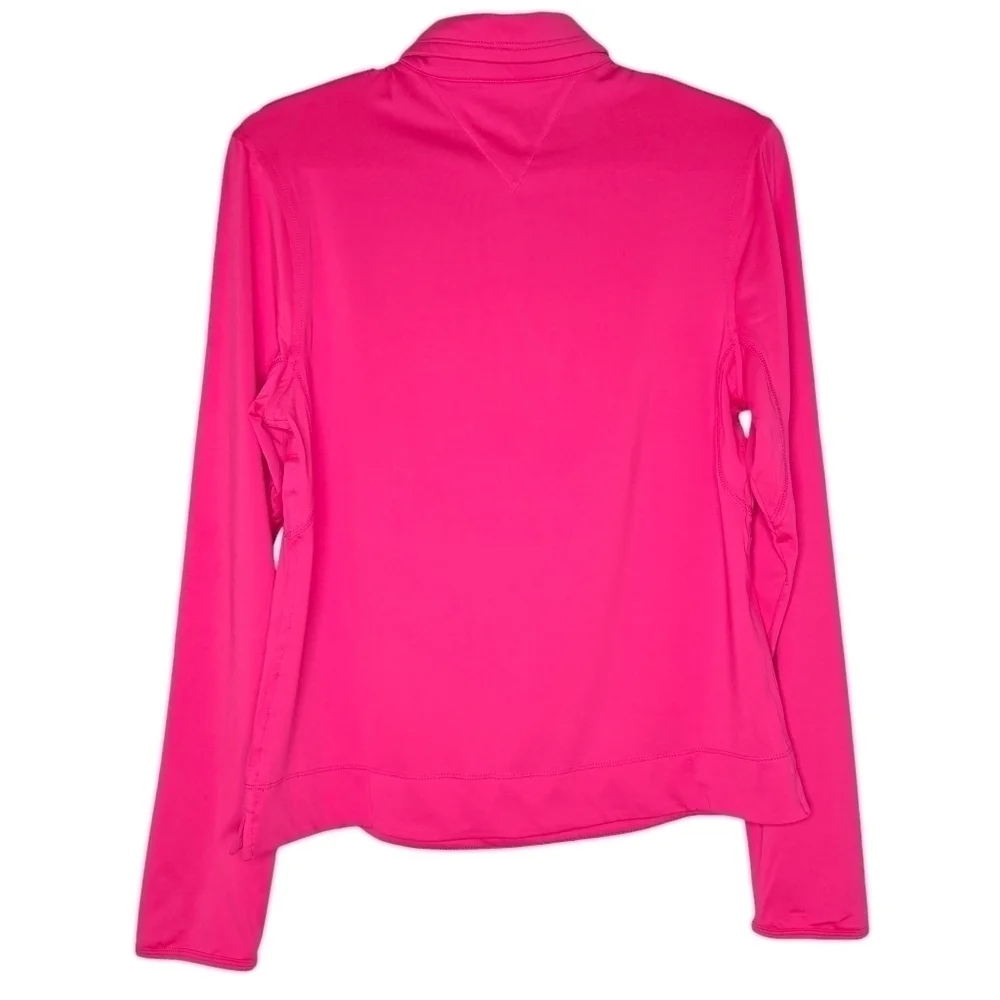 CHASE 54 Women's Golf Performance Quarter Button Down Shirt Pink Size Medium